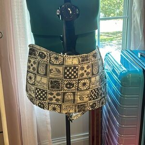 Urban outfitters zodiac mini skort
